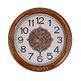 XJYA 45cm 17.7 Zoll Modern Quartz Lautlos Wanduhr Modernen Stille Nicht-tickende Wanduhr ohne Ticken Wanduhr Ohne Tickgeräusche