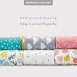 snuz Baby Wendedecke Kuscheldecke, – Little Tweets Bird Print - 6