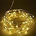 Produktbild Shine-Co LED Lichterkette, 100 LEDs 10 m / 33 ft Sternenlicht mit Strom Anschluss,Warmweiß