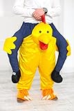 Carry Ride Me Costume Bavarian Beer Guy Teddy Mascot Trag mich Kostüm Shoulder (Chicken) - 