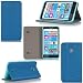 Produktbild Ultra Slim Tasche Leder Style Nokia Lumia 1320 Hülle Blau Cover mit Stand - Zubehör Etui smartphone Nokia Lumia 1320 Flip Case Schutzhülle (Handy tasche PU Leder, Blau / Blue)