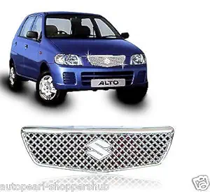 Oscar Chrome Plated Front Grill for Maruti Suzuki Alto Old Model