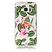 Produktbild Samsung Galaxy S7 Hülle, Chreey Glatt Transparent Schutzhülle 3D Druck Öl Glanz Relief Muster Crystal Klar Handyhülle Ultra Slim Weich TPU Silikon Case Cover Skin Kratzfeste [Flamingo]