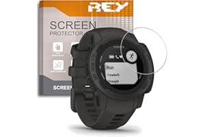 REY 6 sztuki Ochraniacz Ekranu do GARMIN INSTINCT 2 (45mm) - 2 SURF EDITION (45mm) - 2 CAMO EDITION (45mm), Najwyższej jakości