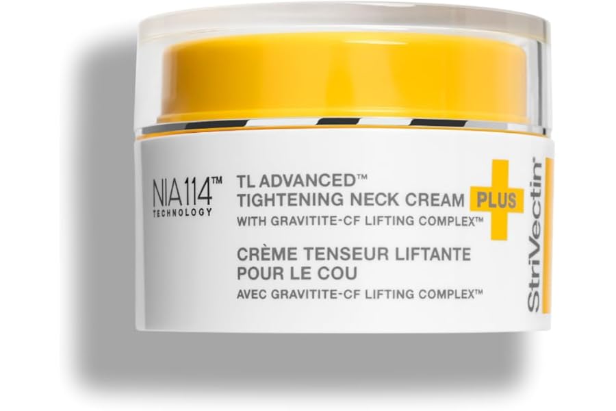 StriVectin Tighten & Lift Advanced Neck Cream PLUS with Alpha-3 Peptides™ for Neck & Décolleté, Smoothing Look of Wrinkles & Fine Lines, Improves Crepey Skin & Vertical Lines, for Soft Smooth Skin