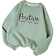 D&V Creations Los Angeles Multiple Latter Printed Oversized Baggy Sweatshirt for Women