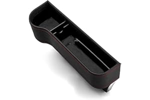 LJSW Scatola Portaoggetti per Seggiolino Auto（ Sinistra ） ,Car Seat Gap Filler Storage Organizer,Organizer per Seggiolino Auto per Interno Auto Contenitore .
