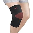 AccuSure cotton Knee Brace Compression Sleeve- Best Support for Arthritis, ACL, Gym, Running, Basketball, Meniscus Tear, Sports, Joint Pain Relief, Injury Recovery for Men, Women| single