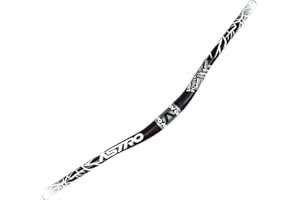 GRTE Manubrio Mountain Bike Leggero Aero Alluminio MTB Riser Bars 31.8×680/720/780mm Extra Lungo colorato Manubrio della Bicicletta