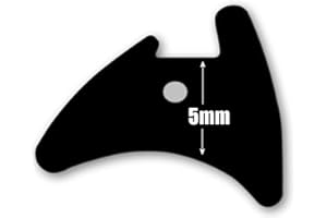 GB DIY STORE uPVC Window & Door Gasket Seal Double Glazing Wedge Rubber Repair Seal W005 Black 5mm (Per Metre)