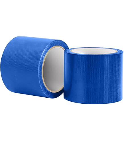LANUCN Nastro Riparazione Per Tende Da Sole, Telo, Pvc, Plastica Telone (10cm X 5m - 5