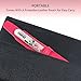 Shinail Professional Luxury Crystal Glass Finger Nail File and Buffer for Manicure with Leather Protective Case , Great Gift for Women & Girls, Mother's Day