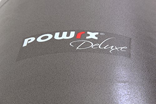 Therapie-Rolle Physioroll Physio Rolle 100 x 50 cm Anthrazit Oval Faszien-Training Peanut Ball Gymnastikball - 6