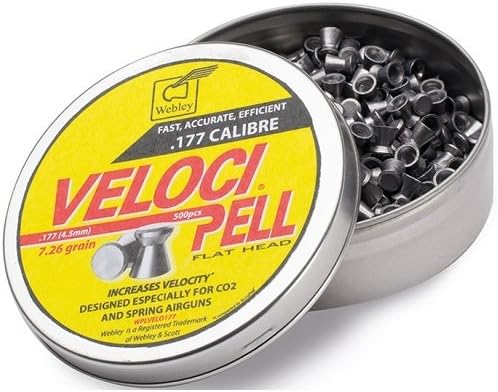 Webley Veloci Pell Flat Head .177