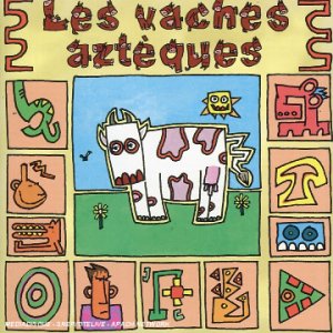 couverture de : Les vaches azt&egrave;ques