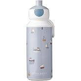 MEPAL Campus Little Dutch i&ccedil;ecek şişesi, 400 ml, bulaşık makinesinde yıkanabilir, plastik, Sailors Bay, 107410065244