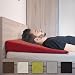 Produktbild Salosan® Entspannungs- und Relaxkissen, Keilkissen für Bett/Couch/Liege/Sofa. Druckentlastendes Ruhekissen, Rückenkissen oder Beinkissen. Bettkeil Größe 90cm x 60cm Höhe 11cm Farbe: (Rot)