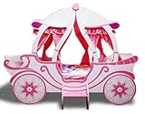 Prinzessin Kutschenbett 2nd Edition! Mädchenbett Kutsche in Rosa und Pink. Traumhaftes Mädchen Kinderzimmer. Kostenloser Sofortversand.