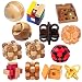 Magideal Educational Wooden Toy Building Blocks to Fight Jack Ming Lock Ball Lock RS.265.00