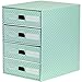 Produktbild Bankers Box 4481701 Style Series Schubladenturm, grün/weiß
