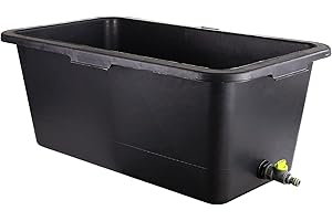 PROSPERPLAST Pet Bath Pool, Bathtub for Washing Dogs and Cats, Paddling Pool for Pets, Sturdy Plastic, Useful Tap, Accessories for Pet Grooming ([cm]78x48x31; 90L)