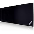 EXCOVIP Large Gaming Mouse Pad, Long XXL Mousepad, Extended Cloth Mouse Pad/Desk Mat with Stitched Edges for Gamer, Office, Home, 35.4x11.8" Black