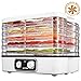 Produktbild Aicook Elektrischer Dörrautomat, 5 Etagen Dörrgerät mit Temperaturregelung 35-70 für Fleisch, Früchte, Gemüse und Nüsse, Dörrapparat mit 5 stapelbaren Trockenschalen, BPA-frei & Spülmaschinenfest