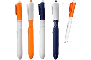 NHQZ 4 PCS 2 in 1 Wasserpistolen Lustige Stifte， Prank Squirt Wasserstifte，Streich Fighting Games Wasserspray Stift，Writable Prank Artikel Kugelschreiber Wassersprinkler für Kinder。