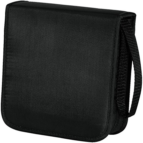 Hama CD Tasche für 40 CDs/DVDs/Blu-rays, Mappe zur Aufbewahrung, schwarz - 2