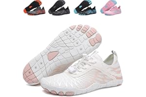 DKLOVIFU FloraX Pro - ergonomischer schmerzlindernder Barfußschuhe Damen Herren Wasserschuhe, Schnell Trocknend Badeschuhe Walkingschuhe mit Breiter Zehenbox & Zero-Drop Sohle