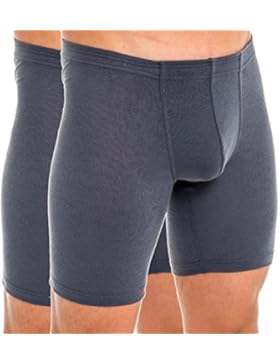HERMKO 63955 2er Pack Herren Longpant als Funktionsunterwäsche