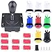 Produktbild Arcade Parts Bundles Kit,Longruner Arcade Accessories Kit with 1 Joystick,8 Push Buttons(1P/2P buttons & 6pcs Buttons) for Arcade Video Game Multicade MAME Jamma Game LQR01