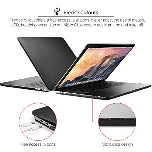 MacBook Pro 15 H  lle Lederh  lle  Icarer Ultra Slim Ledertasche Vintage Antik Handytasche Leder H  lle Case Cover f  r Apple MacBook Pro 15 Zoll mit 