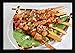 Produktbild ndegdgswg DIY-Ölgemäldegrillkebab grillte den gegrillten Kohlenstoff der Maisaufsteckspindeln köstliches Snackgrillrestaurant