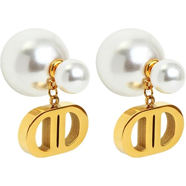 Boucles D'Oreilles Lettre Strass Cristal - Initiale Personnalisable - Cadeau Femme Élégant