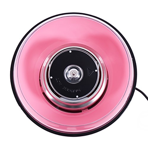 Zuckerwattemaschine Zuckerwattegerät für Zuhause Zuckerwatte Maschine 500W 3 Farben (Rosa) - 4