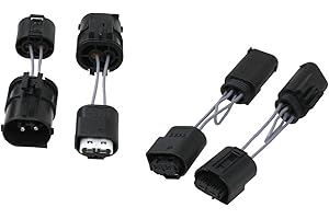 HZ-DESIGN Adapter Umrüstung Facelift Scheinwerfer Xenon Halogen kompatibel mit BMW 5er E39