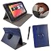 Produktbild Tablet Tasche für Huawei M3-8.0L MOONLIGHT Schutz Hülle Etui Case + Touch Pen – Blau 8 Zoll 360
