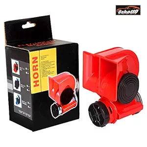 OSHOTTO Nautilus Compact Twin Air Horn Universal for Cars, Trucks, Boats, ATVS, Motorcycles and Scooters