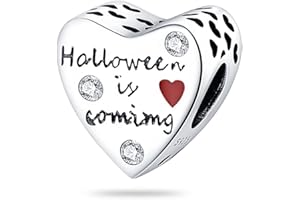 Pandach Charm Bead Ciondolo Donna Argento Fascino per Bracciali e Collane， Bracciale e Collane Europei da Donna,