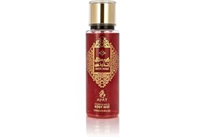 BUSINESS SQUARE BS Ayat Perfumes - Crystal intense, nebbia profumata, profumi orientali misti per il corpo, fragranza araba per uomini e donne, collezione estiva prodotta a Dubai, 250 ml (Crystal intense)