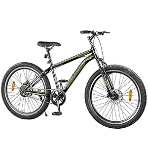 Lifelong LLBC2602 Falcon 26T with Disc Brake and Suspension Cycle (Black) I Ideal?For:?Adults (Above 12 years) I Frame size: 18