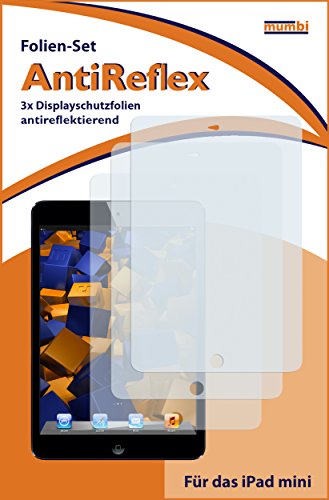 3 x mumbi Displayschutzfolie iPad Mini / iPad mini 2 / iPad mini 3 Schutzfolie AntiReflex matt - 2