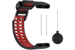 KKPLZZ Nowy zapasowy pasek do smartwatcha Polar V800, miękki silikonowy pasek do zegarka zapasowa sportowa opaska na nadgarstek bransoletka