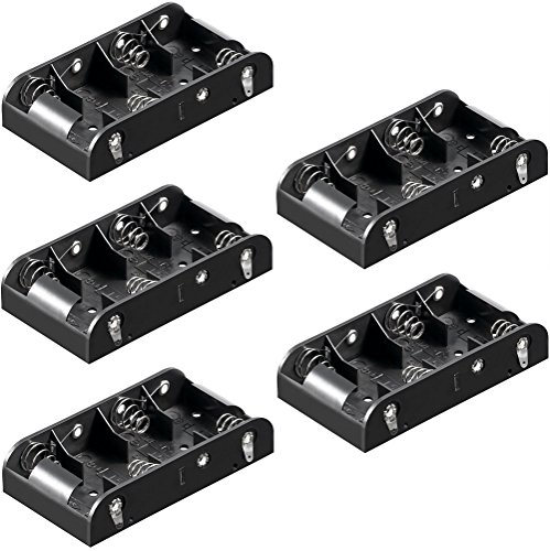 Preisvergleich Produktbild 5er Set WireThinX 4X C (Baby) Batteriehalter Lötfahne (U)