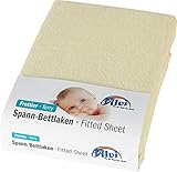 Alvi 93406 Spannlaken Frottier, natur