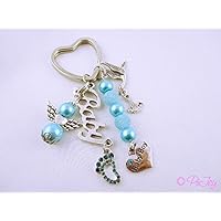 Schlüsselanhänger Babyboy, zur Geburt oder als Geschenk für werdende Eltern