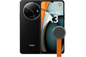 Xiaomi Redmi A3 Midnight Black-Smartphone-3+64GB,MediaTek Helio G36,5000mAh(typ) battery,AI dual camera system,Smooth 6.71“90 Hz Display（UK Version+2 Years Warranty）