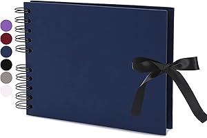 Vienrose Album Photo Scrapbooking 10x15 Livre Fait à La Main DIY Album 40 Pages Cadeaux pour Bebe Valentin Anniversaire Enfant Mariage Voyage Festival L'Obtention du Diplôme