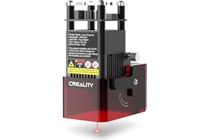 CREALITY 3D Creality Ufficiale Kit modulo per incisione laser 1.6W, Laser Cutter, Compatibile con Ender 3/3 Pro / 3 V2 / 3 Neo / 3 Max Neo / 3 S1 / 3S1 Pro/CR-10 Stampante 3D